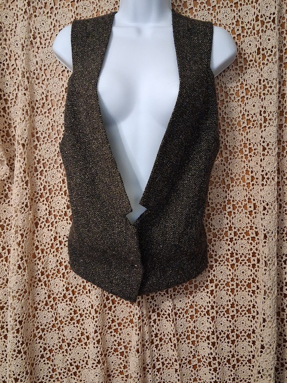 Cop.Copine Wool Crossback Vest